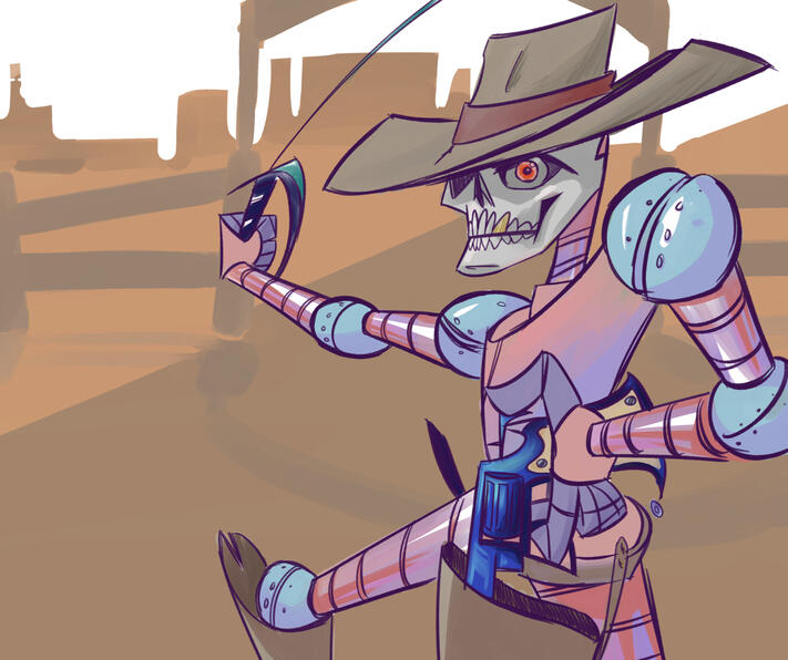 Evil Robot Cowboy